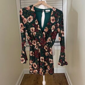 Everly Floral Romper